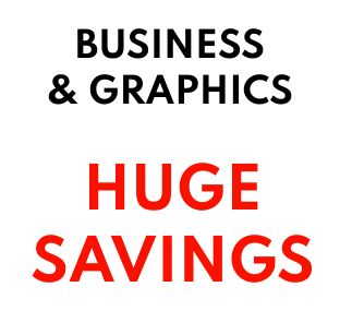 Business Graphics Huge Savings