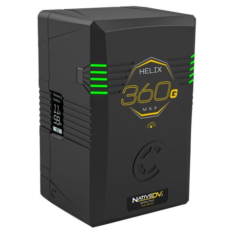 Core SWX  Helix Max 360w Gold Mount Dual Volt Battery