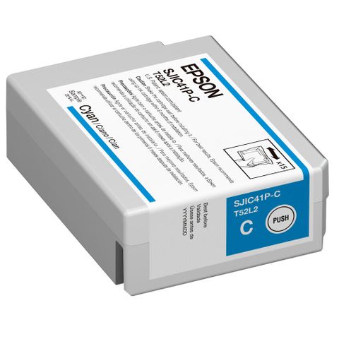 Epson Cyan Ink Cartridge (Pigment) For CW-C4010