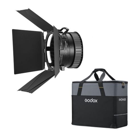 Godox MG1200Bi & MG2400Bi Fresnel & Barndoor Kit Inc Case