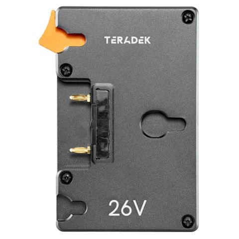 Teradek Single Battery Plate for Bolt 4K, Bolt 6, Serv 4K (Female, Gold Mount)