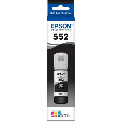 Epson Claria Eco tank - Photo Black - T552