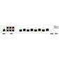 QNAP 10-Port WEB MANAGED SWITCH - QSW-M2106-4C