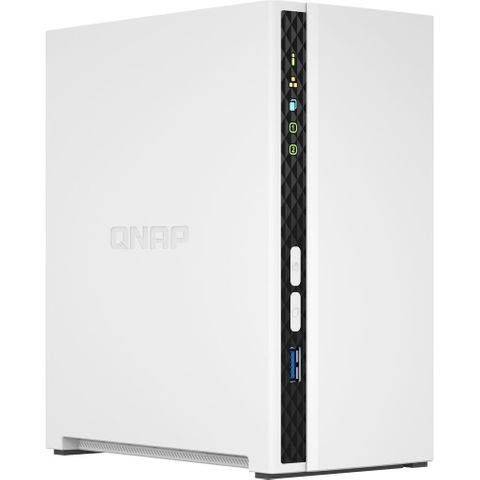QNAP 2-Bay TS-233 + 16TB Seagate HDD 2 X 8TB
