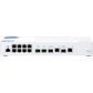 QNAP 12-Port WEB MANAGED SWITCH - QSW-M408-2C