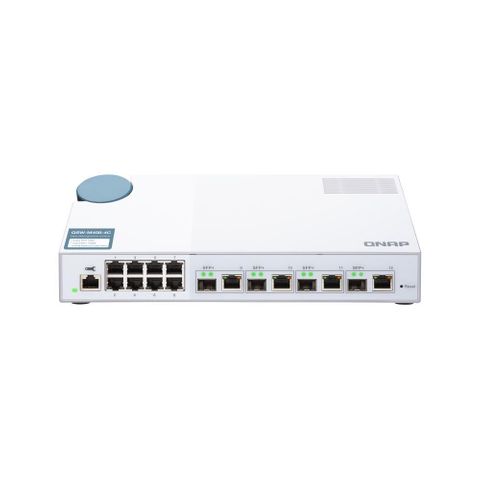 QNAP 12-Port WEB MANAGED SWITCH - QSW-M408-4C