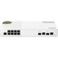 QNAP 10-Port WEB MANAGED SWITCH - QSW-M2108-2C