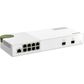 QNAP 10-Port WEB MANAGED SWITCH - QSW-M2108-2S