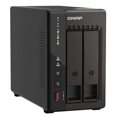 QNAP 2-Bay NAS Bare Unit - TS-253E-8G (No Disks)