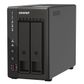 QNAP 2-Bay NAS Bare Unit - TS-253E-8G (No Disks)