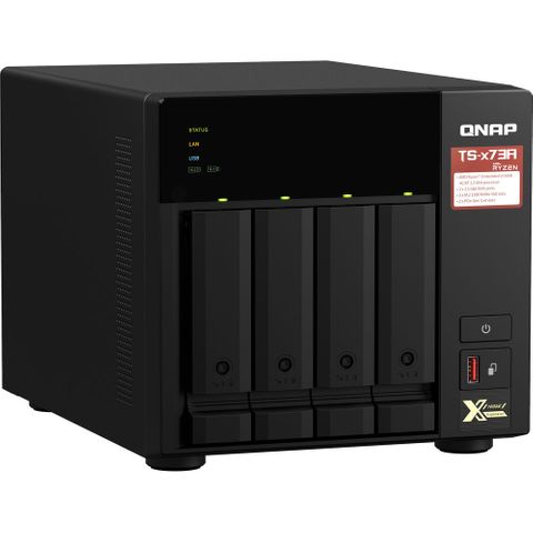 QNAP 4-Bay NAS Bare Unit - TS-473A-8G (No Disks)