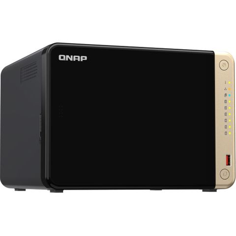 QNAP 6-Bay NAS Bare Unit - TS-664-8G (No Disks)