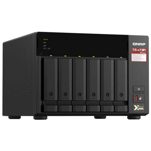 QNAP 6-Bay NAS Bare Unit - TS-673A-8G (No Disks)