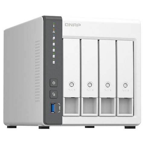 QNAP 4-Bay NAS Bare Unit - TS-433-4G (No Disks)