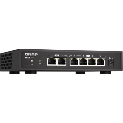 QNAP 6-Port UNMANAGED SWITCH - QSW-2104-2T