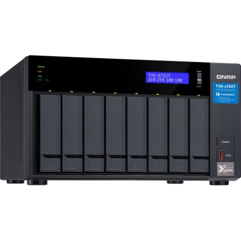 QNAP 8-Bay NAS Bare Unit - TVS-872XT-I5-16G (No Disks)