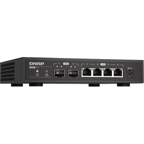 QNAP 6-Port UNMANAGED SWITCH - QSW-2104-2S