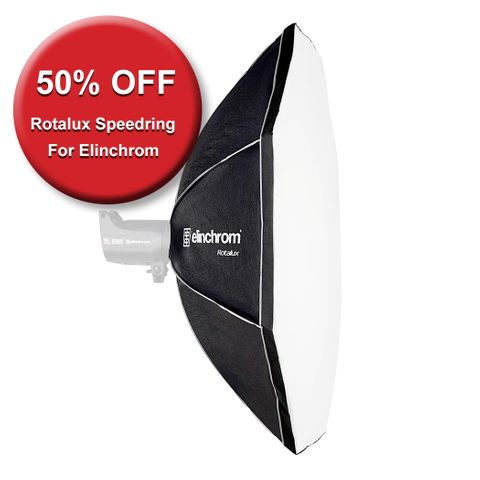 Elinchrom Rotalux 135cm Octa With 50% Off Speedring