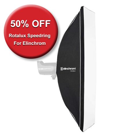 Elinchrom Rotalux 50 X 130cm With 50% Off Speedring