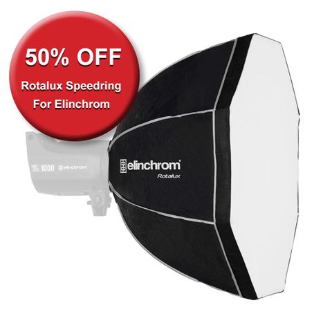 Elinchrom Rotalux Deep Octa 70 With 50% Off Speedring