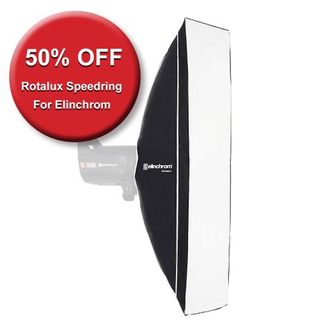 Elinchrom Rotalux 35x100cm With 50% Off Speedring