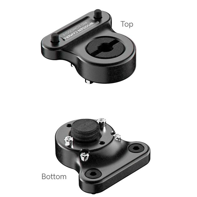 Wooden Camera - Bolt-On Accessory Plate Adapter Flat, 3/8