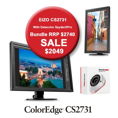 Eizo Coloredge CS2731 27 Inch Monitor + SpyderXPro