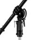 Manfrotto 085B Light Boom With Silver Cine Stand & Castors
