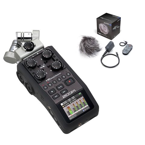 Zoom H6 Digital Recorder + Accessory Pack