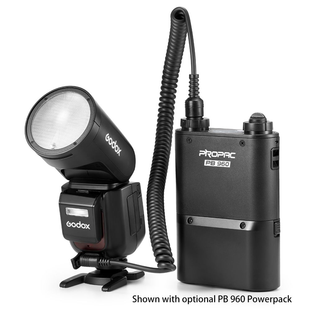 Godox V1 Pro Nikon Round Head TTL Speedlite Flash