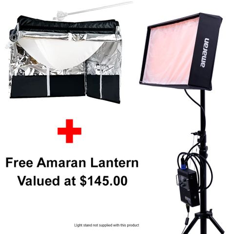 Aputure Amaran F21C 2x1 RGBWW Flex Mat + Lantern