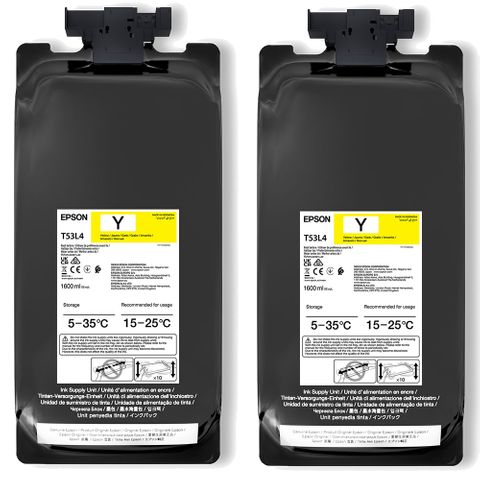 Epson Ds Ink 1.6L Y X2 Ds Bags (F6460/F6460H)