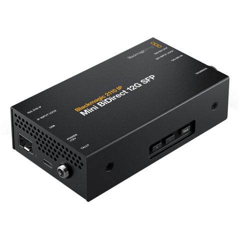 Blackmagic Design 2110 IP Mini Bi-Direct 12G SFP Converter