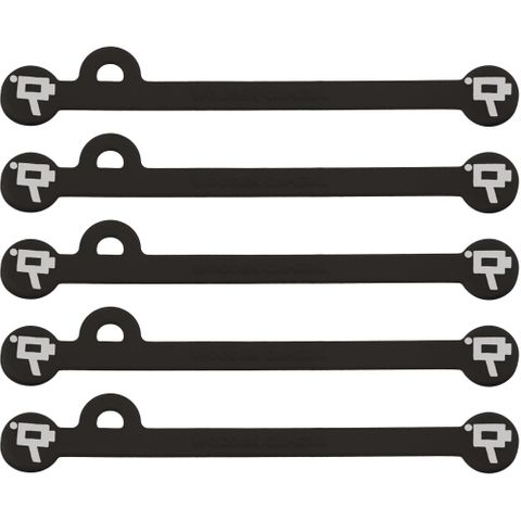 Wooden Camera - Cine Mag Ties - Black - 175mm -Pack of 5