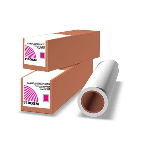 Gamut lustre Photo Inkjet Paper 310gsm 1118mm x 25m