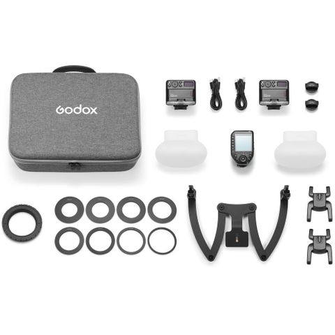 Godox Dental Flash Kit Inc MF-DB Bracket + xProIIs+