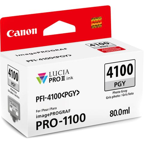 Canon Pro-1100 80ml Photo Grey Ink PFI-4100PGY