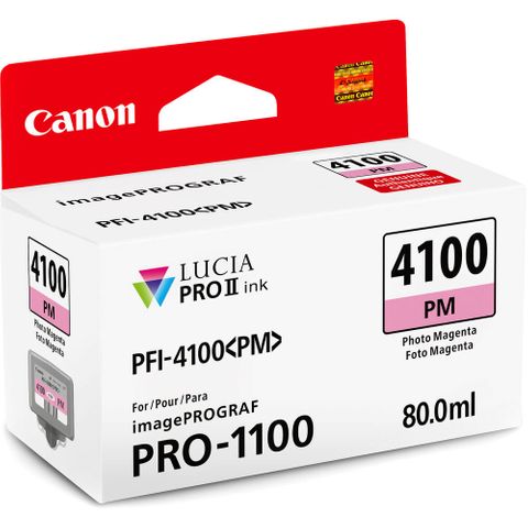 Canon Pro-1100 80ml Photo Magenta Ink PFI-4100PM