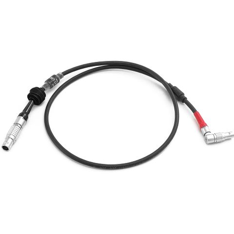 ARRI Right-Angle LBUS to Straight 6-Pin EXT Cable (2.6ft / 80cm)