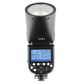 Godox V1 Round Head Flash For Canon + VB26 Battery