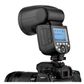 Godox V1 Round Head Flash For Canon + VB26 Battery