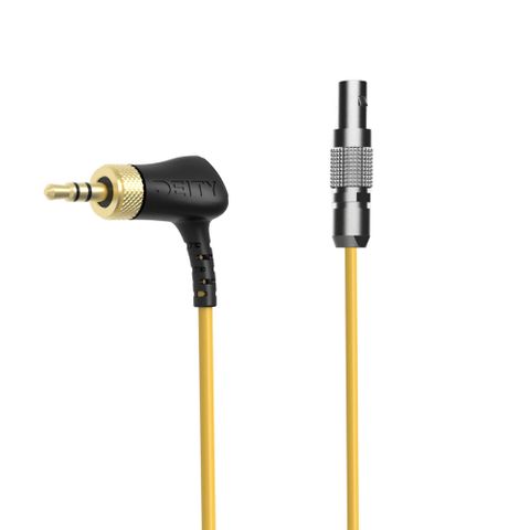 Deity Microphones C16 Right Angle Locking 3.5mm TRS to Straight 4-Pin LEMO Timecode Cable