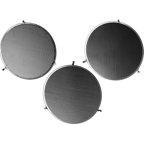 Broncolor Honeycomb Grids for P65, P45, PAR Reflectors - Set of 3