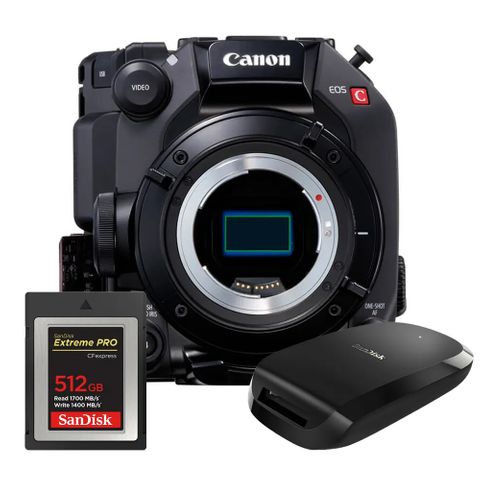 Canon EOS C300 MKIII + 512GB CFexpress + Reader