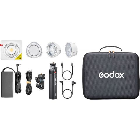Godox ML100R Kit 3 RGB LED + BG02 Battery Handle