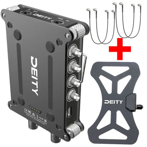 Deity SRD-Mini 4-Ch Antenna Distro System + BONUS BF-1 ANTENNA + 4 SMA - SMA (45cm)