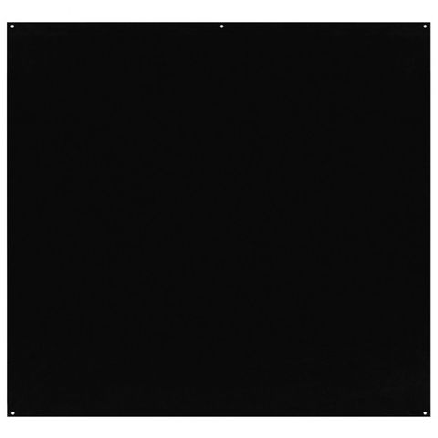 X-Drop Pro Backdrop Rich Black 2.4m X 2.4m As New