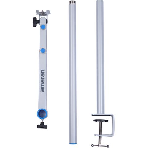 Amaran Verge Desk Clamp Stand Silver
