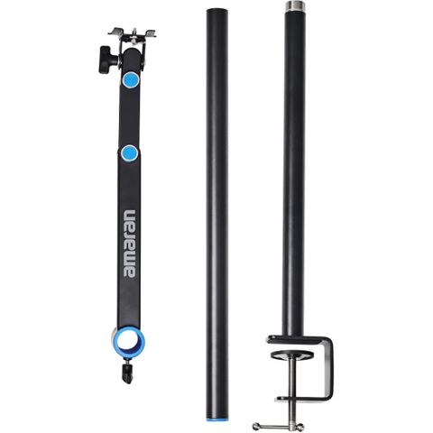 Amaran Verge Desk Clamp Stand Black