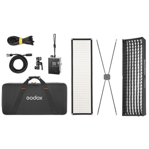 Godox FL200SR 1x4 Flexible RGB Mat V-Lock Kit